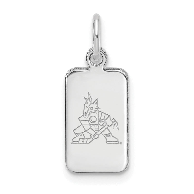 Sterling Silver NHL Arizona Coyotes Tag Pendant