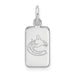 Sterling Silver NHL Vancouver Canucks Tag Pendant