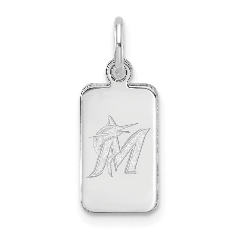  SS MLB Miami Marlins Tag Pendant