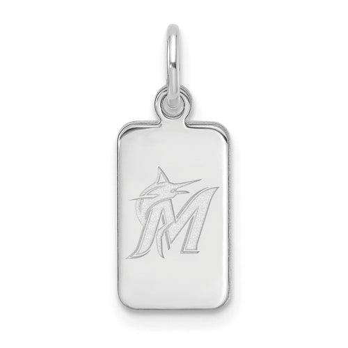  SS MLB Miami Marlins Tag Pendant