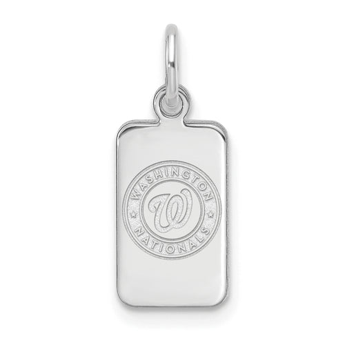  SS MLB Washington Nationals Tag Pendant
