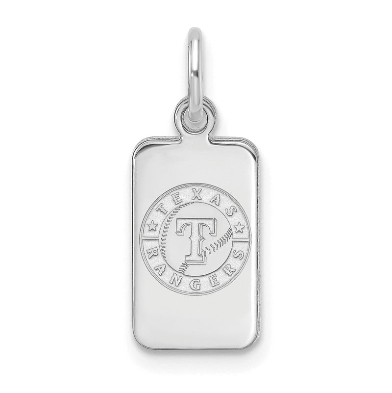  SS MLB Texas Rangers Tag Pendant