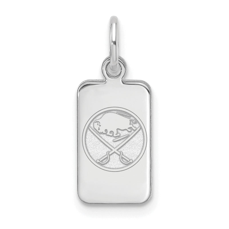 Sterling Silver NHL Buffalo Sabres Tag Pendant