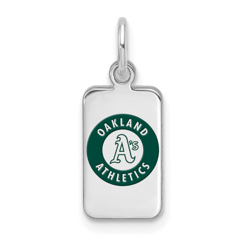  SS MLB Oakland Athletics Enamel Tag Pendant