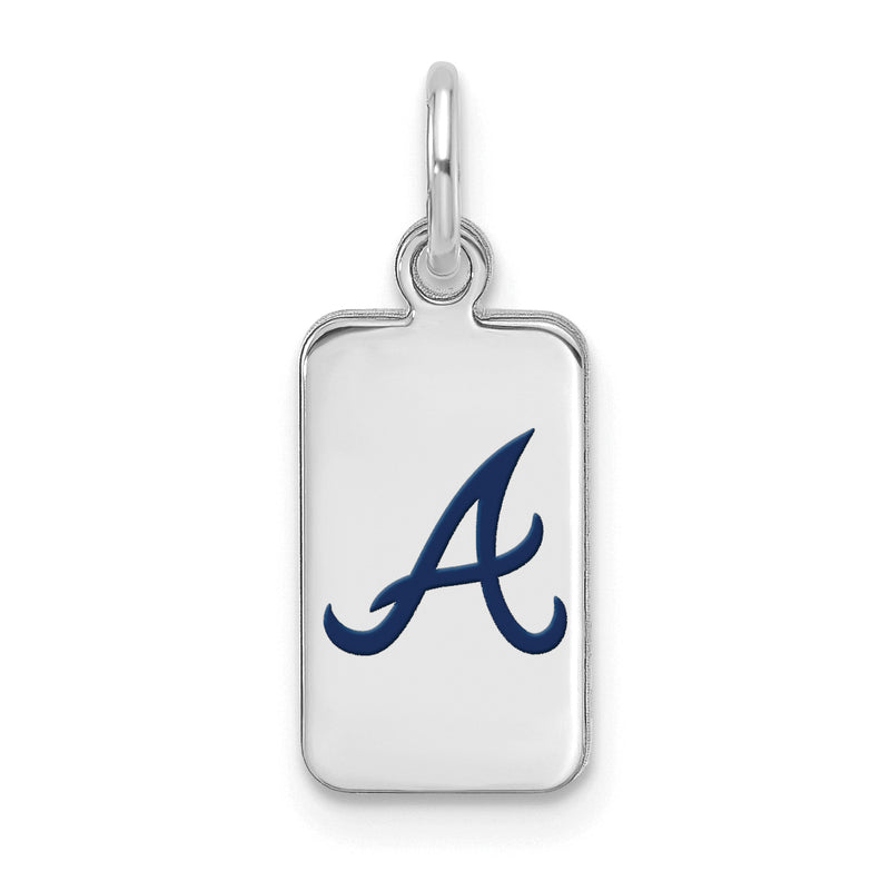  SS MLB Atlanta Braves Enamel Tag Pendant