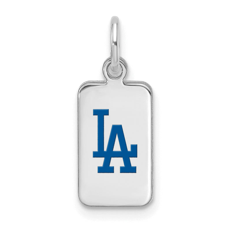  SS MLB Los Angeles Dodgers Enamel Tag Pendant