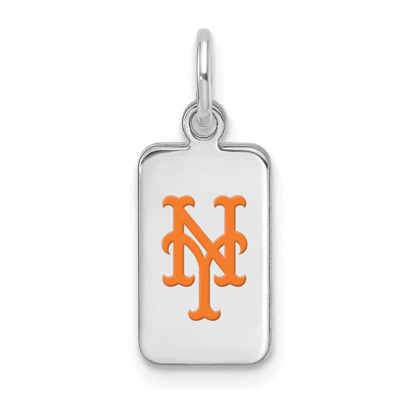  SS MLB New York Mets Enamel Tag Pendant