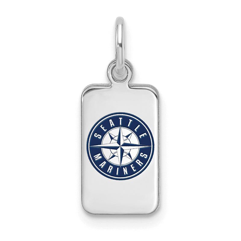  SS MLB Seattle Mariners Enamel Tag Pendant