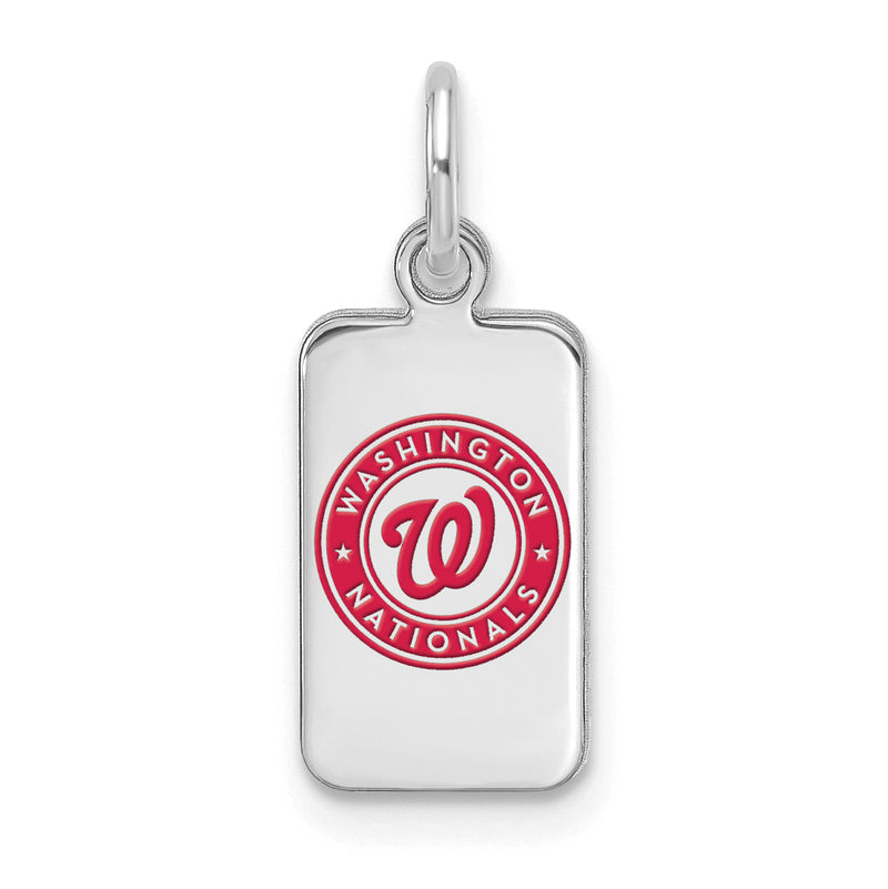  SS MLB Washington Nationals Enamel Tag Pendant