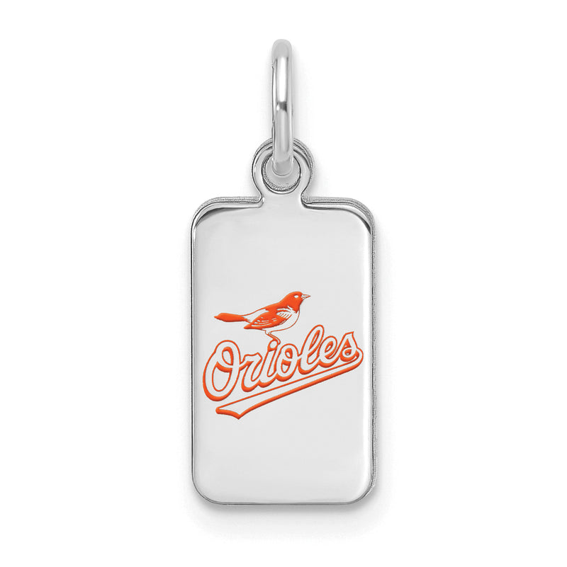  SS MLB Baltimore Orioles Enamel Tag Pendant