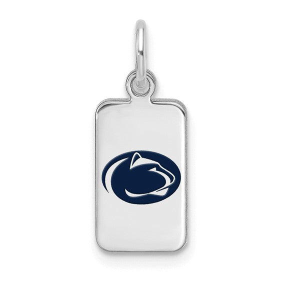 SS Penn State University Enamel Tag Pendant