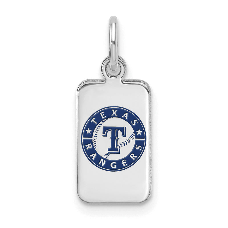  SS MLB Texas Rangers Enamel Tag Pendant