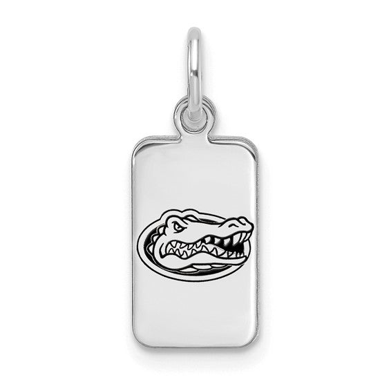 SS  University of Florida Enamel Tag Pendant