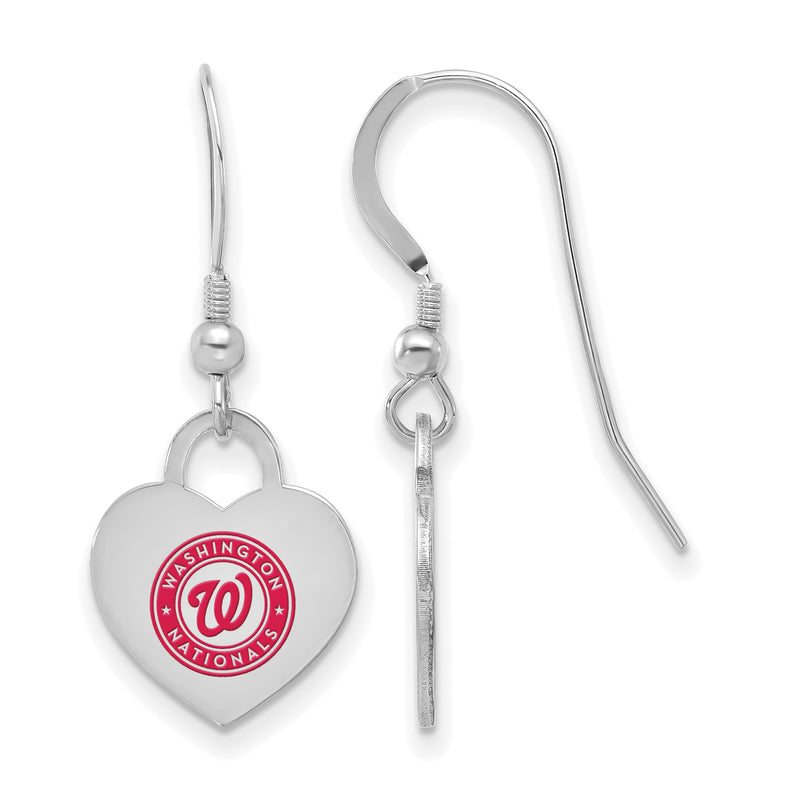  SS MLB Washington Nationals Enamel Heart Dangl