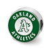 SS Oakland Athletics Enameled Bead