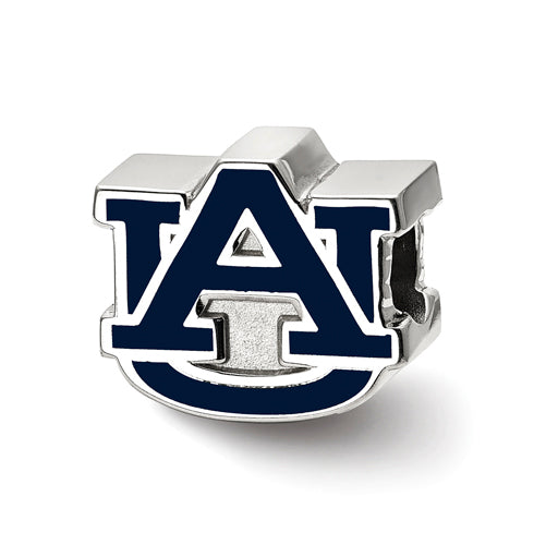 SS Auburn University Primary Enameled Logo Bead