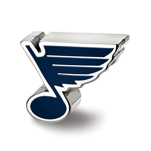 SS NHL St. Louis Blues Enameled Logo Bead