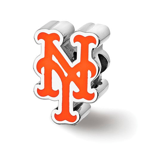 SS New York Mets Enameled Bead