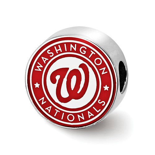 SS Washington Nationals Enameled Bead