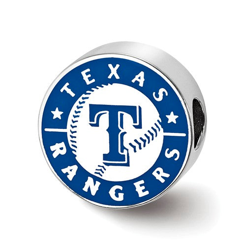 SS Texas Rangers Enameled Bead