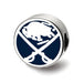 SS NHL Buffalo Sabres Enameled Logo Bead