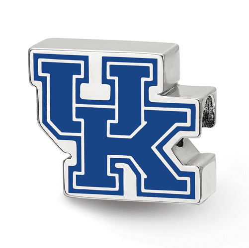 SS The University of Kentucky UK Enameled Logo Bead