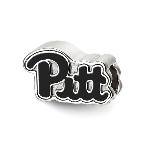 SS University of Pittsburgh Pitt Script Enameled Logo