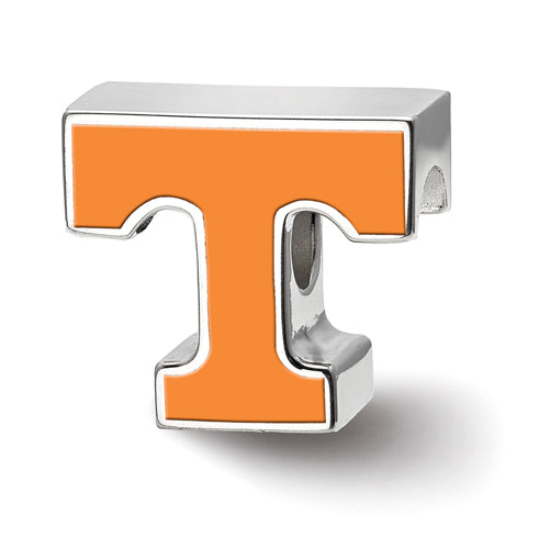 SS University of Tennessee Enameled Logo Bead