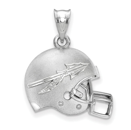 SS Florida State U 3D Football helmet w/Logo Pendant