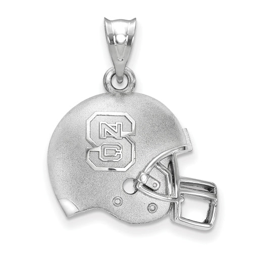 SS North Carolina State U 3D Football helmet with logo