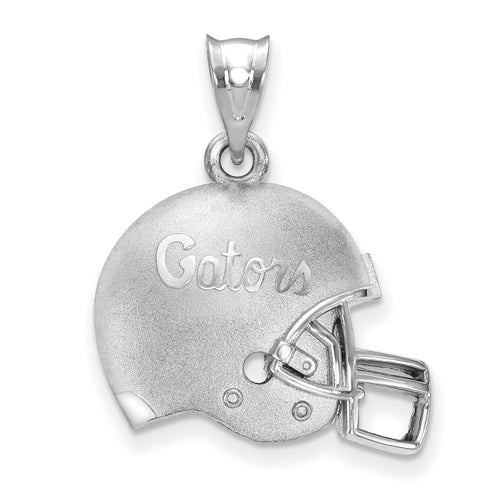 SS Univ of Fl Gators Script Domed Football Helmet Pendant