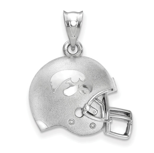 SS The U of Iowa 3D Football helmet w/logo Pendant