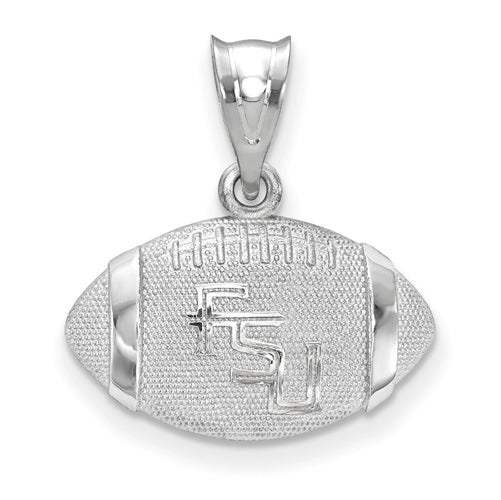 SS Florida State University 3D Football w/Logo Pendant