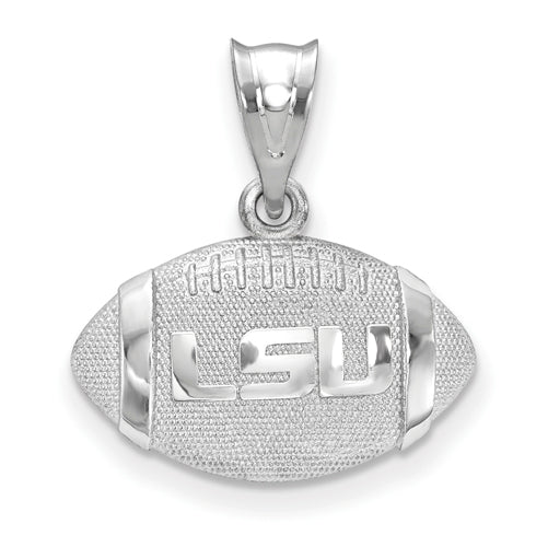 SS Louisiana State U 3D Football w/Logo Pendant