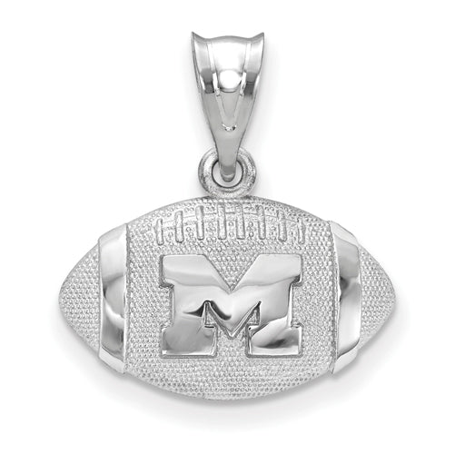 SS University Of Michigan Football Pendant
