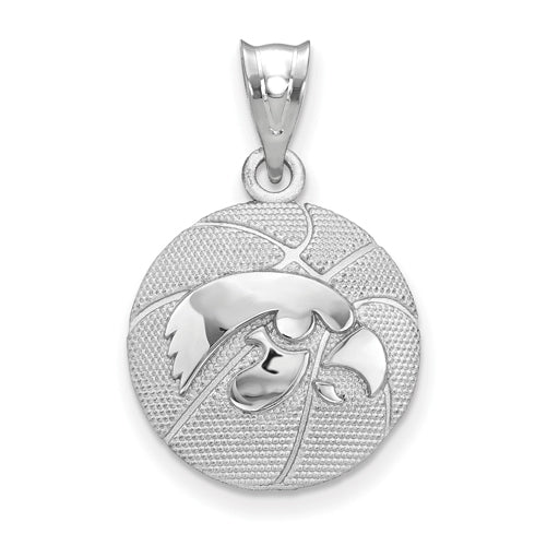 SS The University of Iowa Basketball Pendant