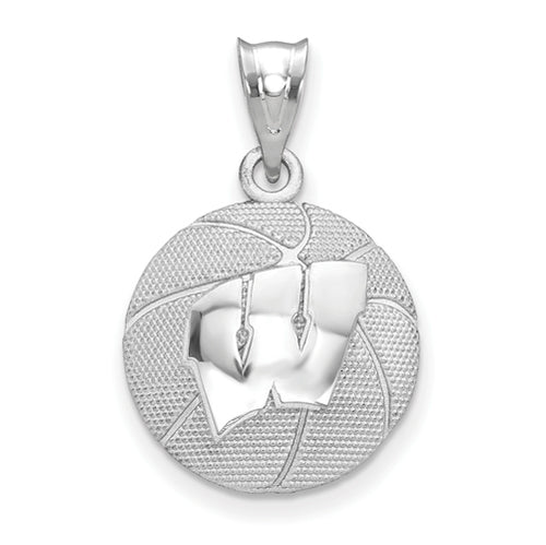 SS The University of Wisconsin Basketball Pendant