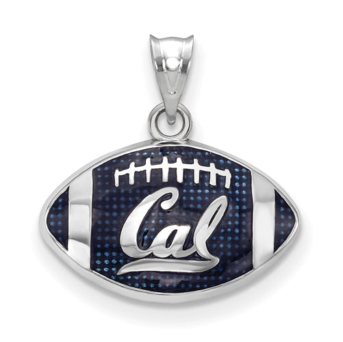SS Univ. of California Berkeley Enameled Football Pendant