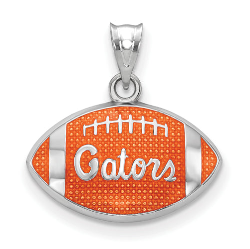 SS Univ. of Florida Gators Enameled Football Pendant