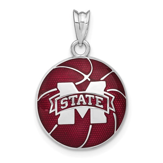 SS Mississippi State University Domed Enameled Basketball