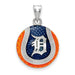 SS MLB  Detroit Tigers D Baseball Enameled Pendant