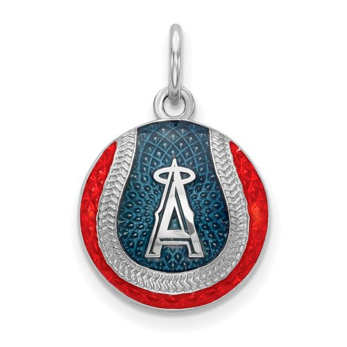 SS Los Angeles Angels Enameled Baseball Charm
