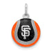 SS San Francisco Giants SF Enameled Baseball Charm