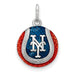 SS New York Mets Enameled Baseball Charm