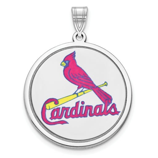 SS St. Louis Cardinals Picture Jewelry Disc Pendant