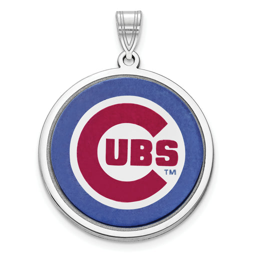 SS Chicago Cubs Picture Jewelry Disc Pendant