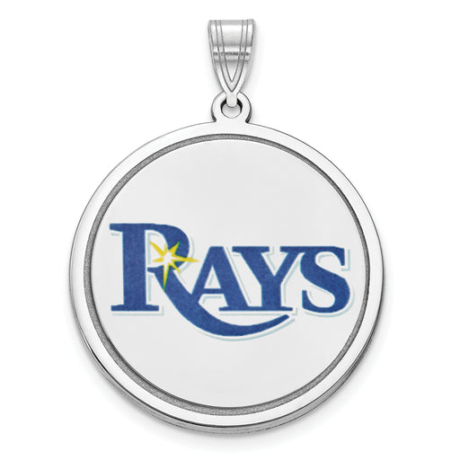 SS Tampa Bay Rays Picture Jewelry Disc Pendant