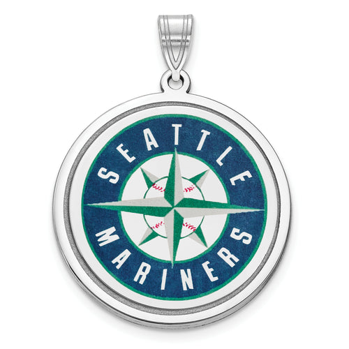 SS Seattle Mariners Picture Jewelry Disc Pendant