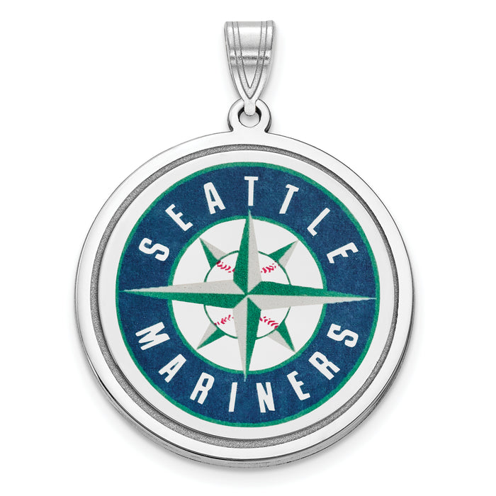 SS Seattle Mariners Picture Jewelry Disc Pendant