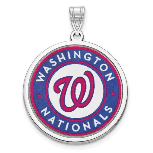 SS Washington Nationals Picture Jewelry Disc Pendant